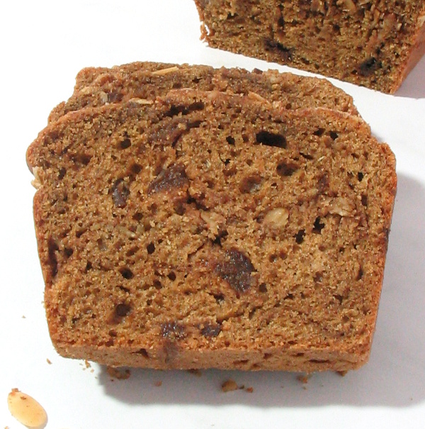 Apricot Almond Streusel Bread Recipe - A rich, soft quick bread, needs no yeast or kneading!